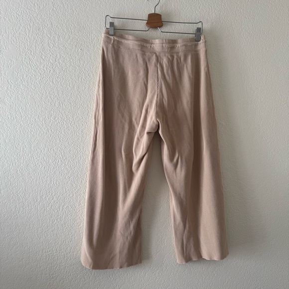 MATE the Label Organic Waffle Wide Leg Crop Pants - Picture 5 of 6